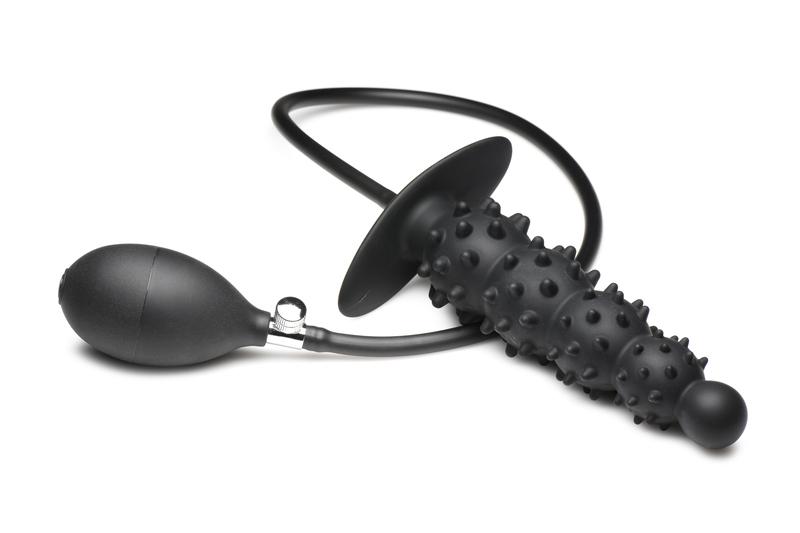 Master Series Analdildo mit Aufblasfunktion