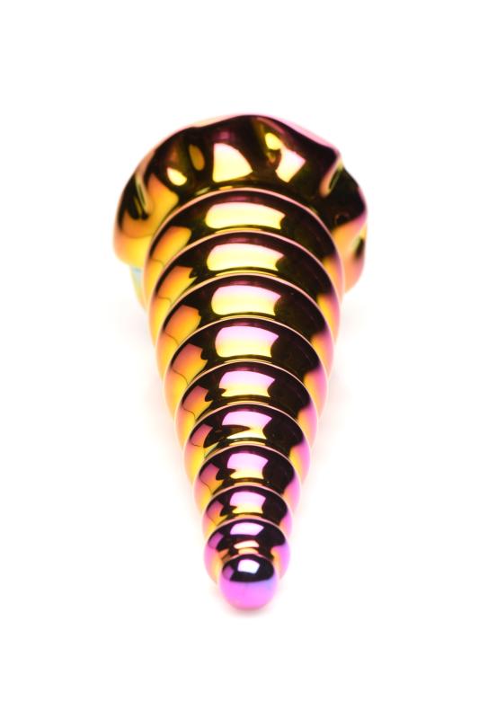 XR Brands - Twilight Regenbogen Glas Dildo