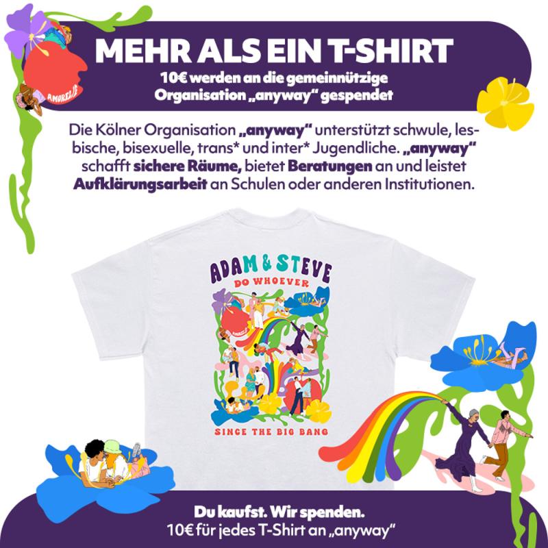 AMORELIE »Big Bang« T-Shirt Unisex