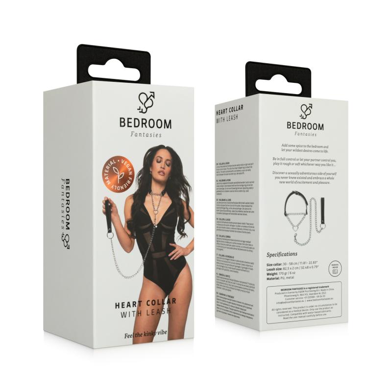 Bedroom Fantasies - Halsband mit Kette - Silber