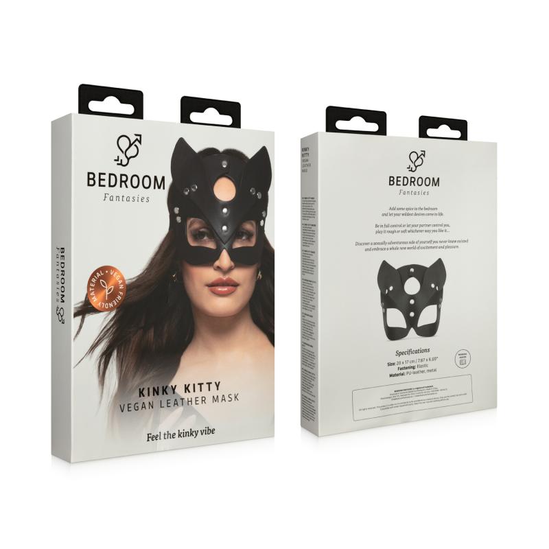Bedroom Fantasies - Kinky Kitty Maske - Schwarz