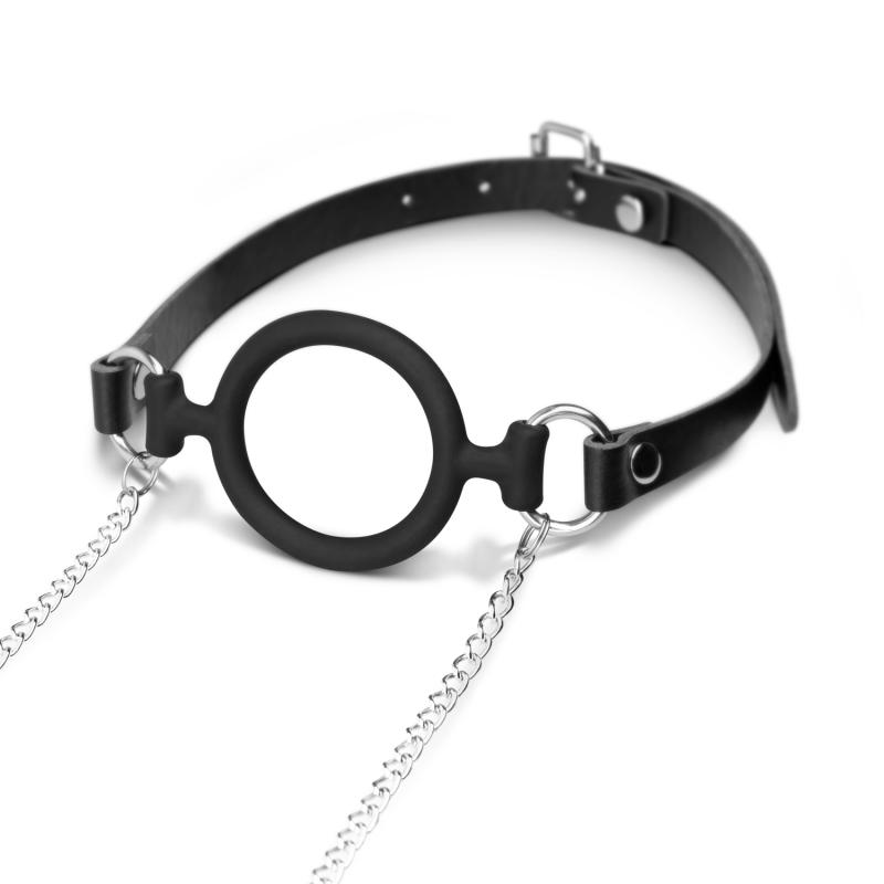 Bedroom Fantasies Knebelring mit Nippelklammern