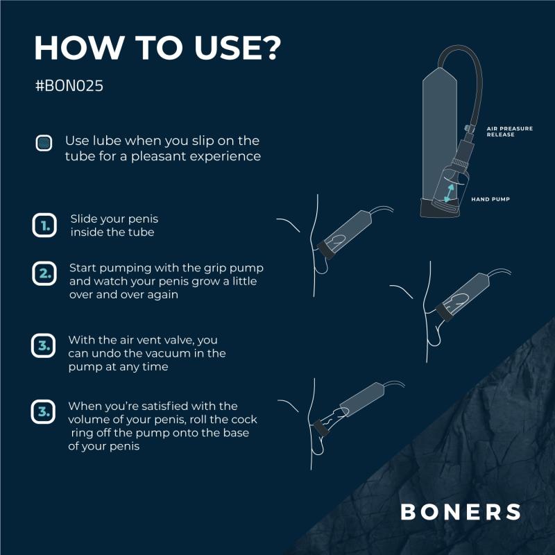 Boners »Nr. 2« Penispumpe