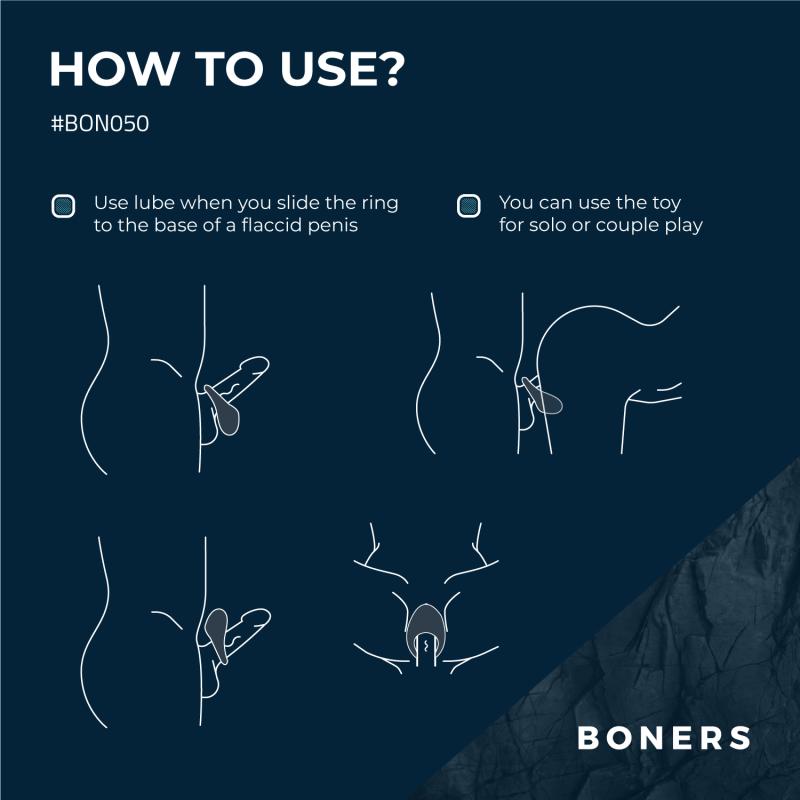 Boners »Ring 1« Penisring mit Vibration