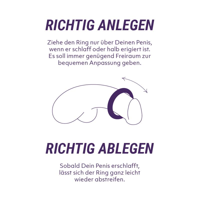 AMORELIE BOLD »Weano« Penisring-Set