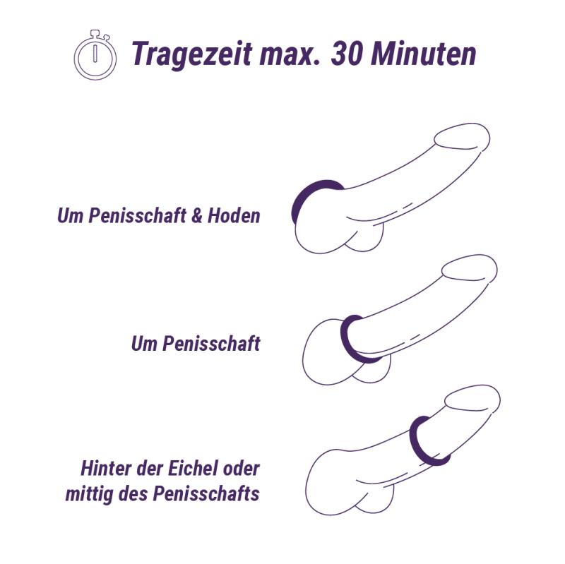 AMORELIE BOLD »Weano« Penisring-Set