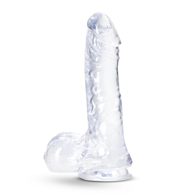 B Yours Plus - Ram %27n Jam Dildo - Transparent