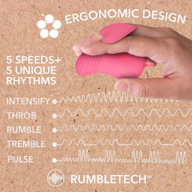 Gaia Eco Love Vibrator - Koralle