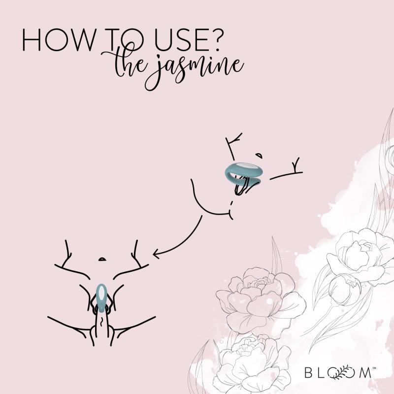 Bloom - The Jasmine C-förmiger Vibrator - Grün
