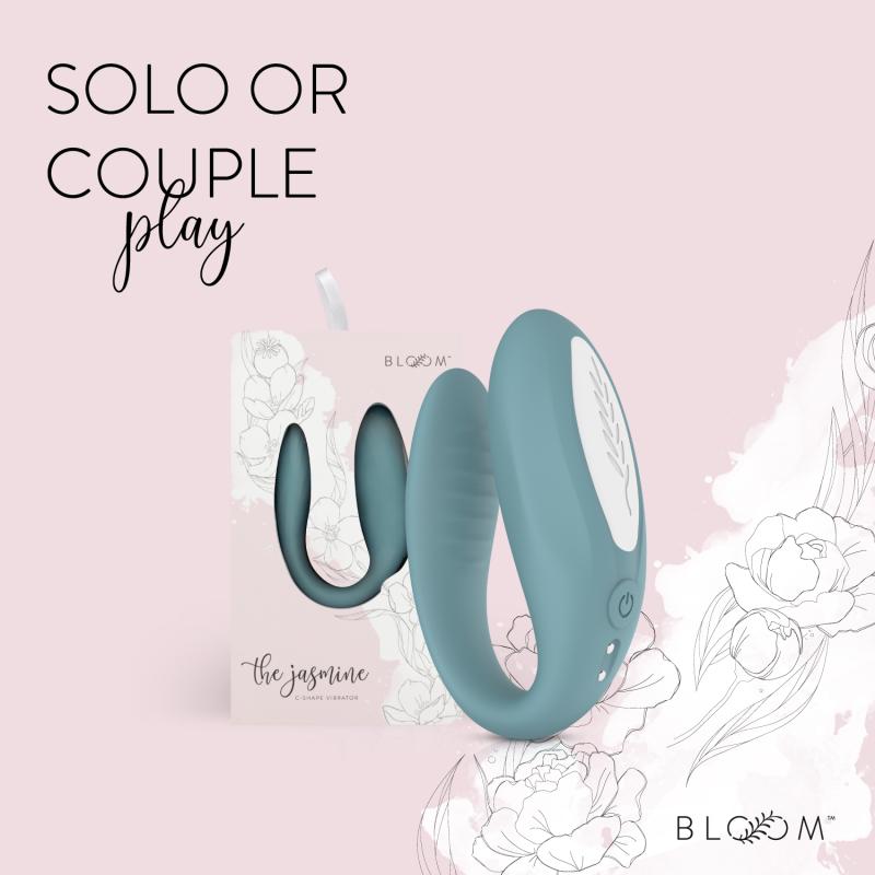 Bloom - The Jasmine C-förmiger Vibrator - Grün
