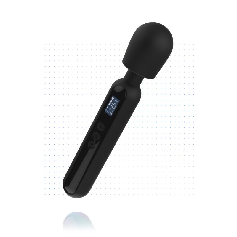 BLAQ - Digitaler Wand Vibrator - Schwarz