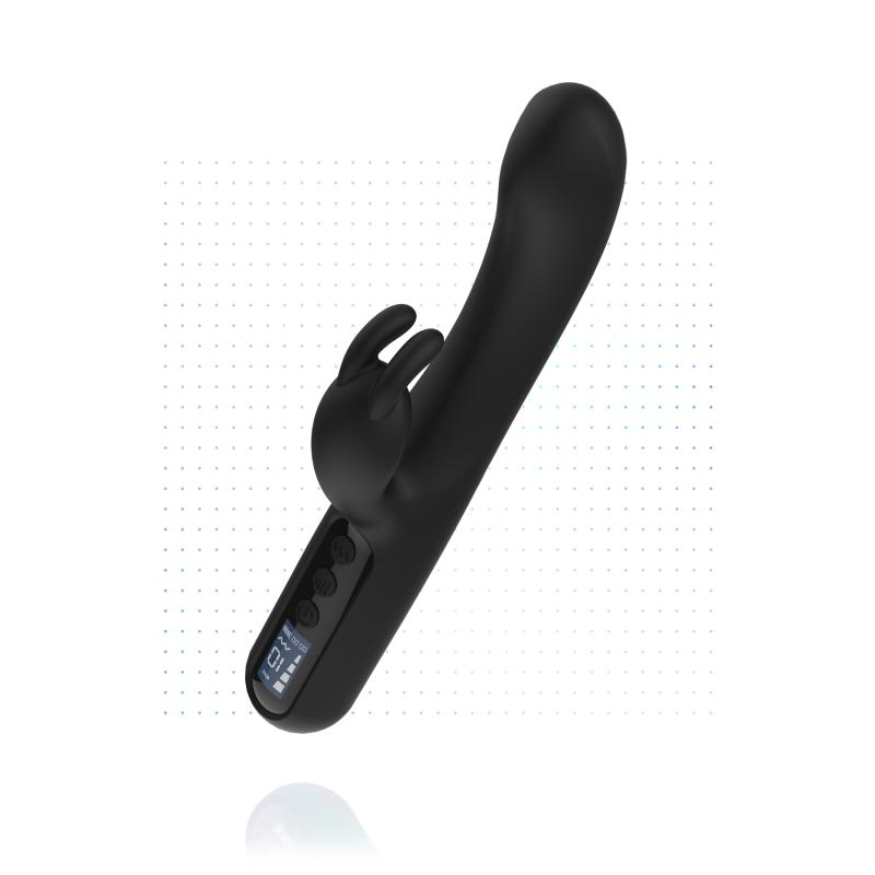 BLAQ - Digitaler Rabbit Vibrator - Schwarz