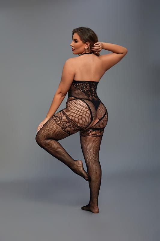 Christine »Curvy« Offene Catsuit