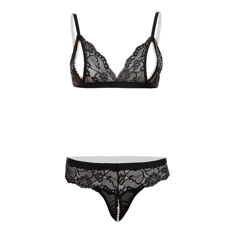 Christine »Mea Perlen« Offene Dessous-Set