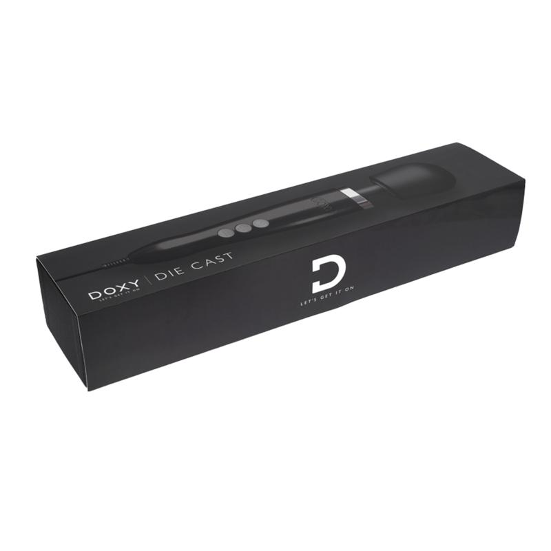 Doxy Die Cast Stabvibrator - Schwarz