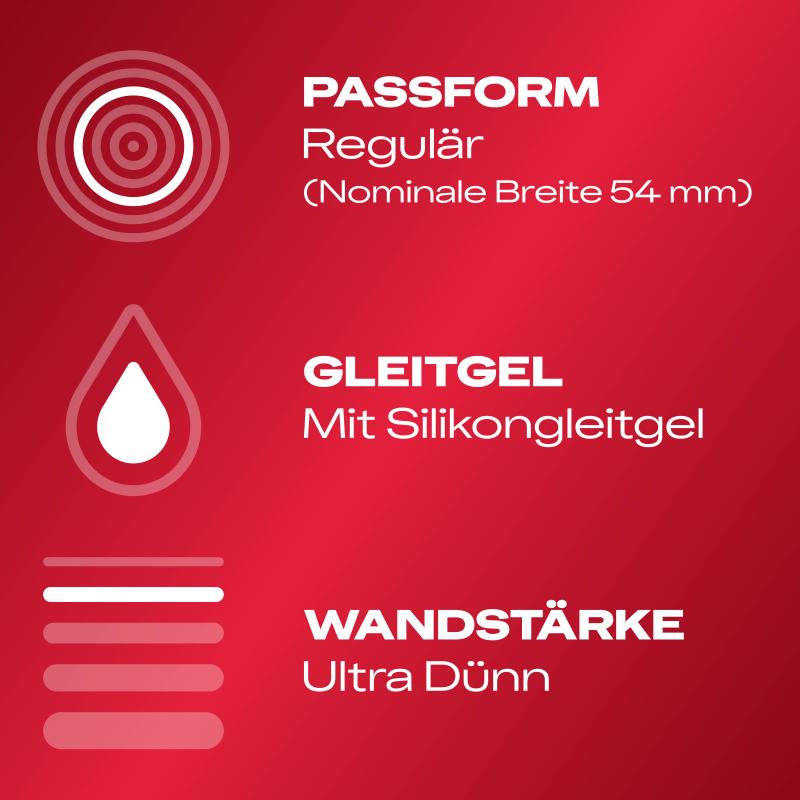 Durex Gefühlsecht Ultra - 8 Stk