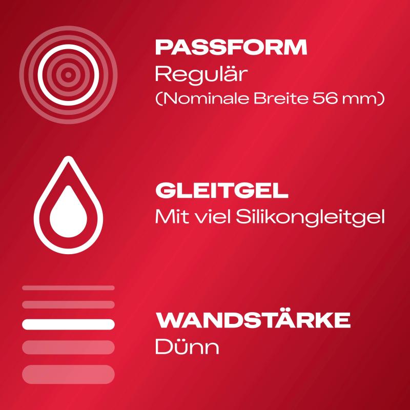 Durex Gefühlsecht Extra Feucht - 8 Stk
