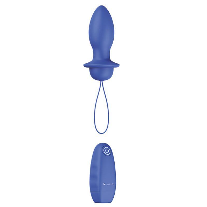 B Swish - Bfilled Vibrierender Plug - Denim