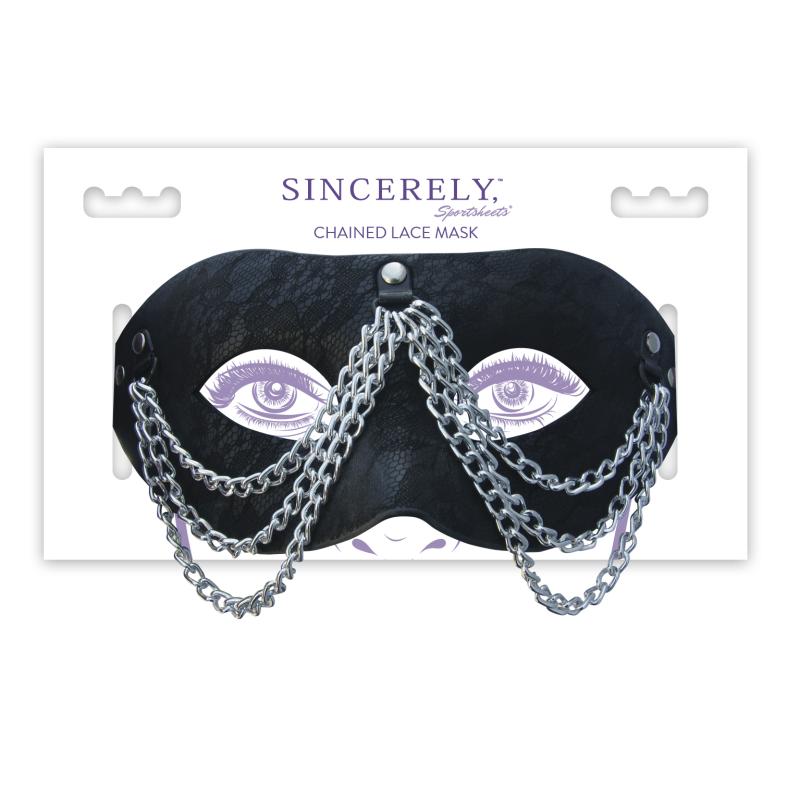 Sportsheets - Sincerely Chained Spitzen-Augenmaske