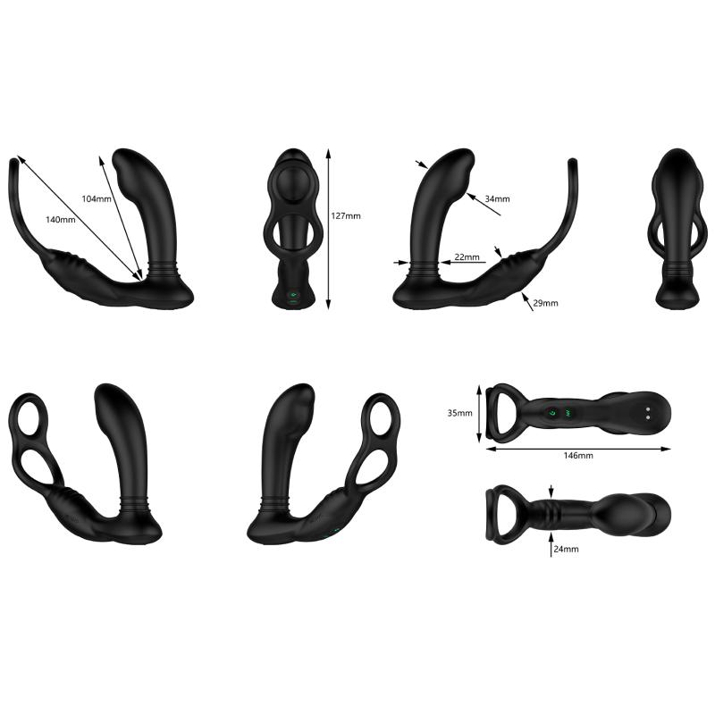 Nexus »Simul8« Prostata-Vibrator mit Penisring