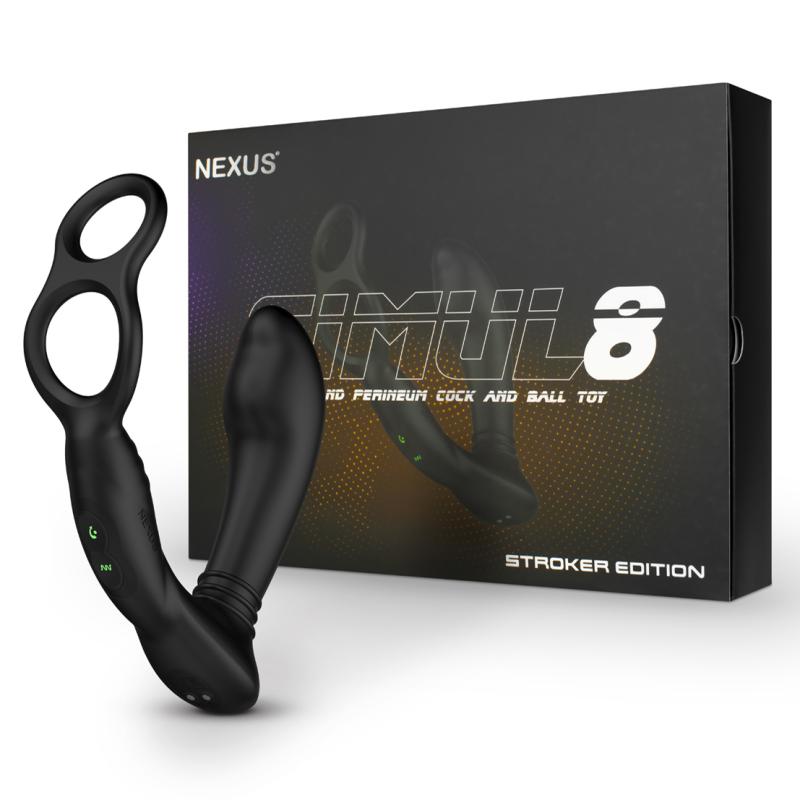 Nexus »Simul8« Prostata-Vibrator mit Penisring