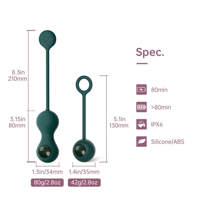 Magic Motion »Duo Smart « Liebeskugeln mit App & Vibration