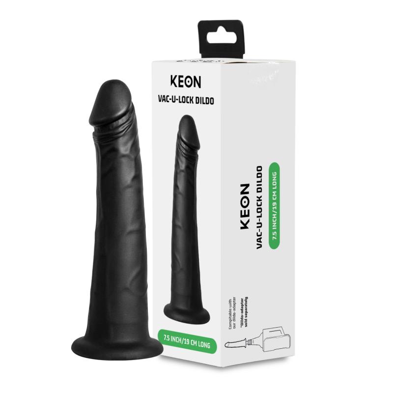 Kiiroo - Vakuumverschlossener Dildo - Schwarz