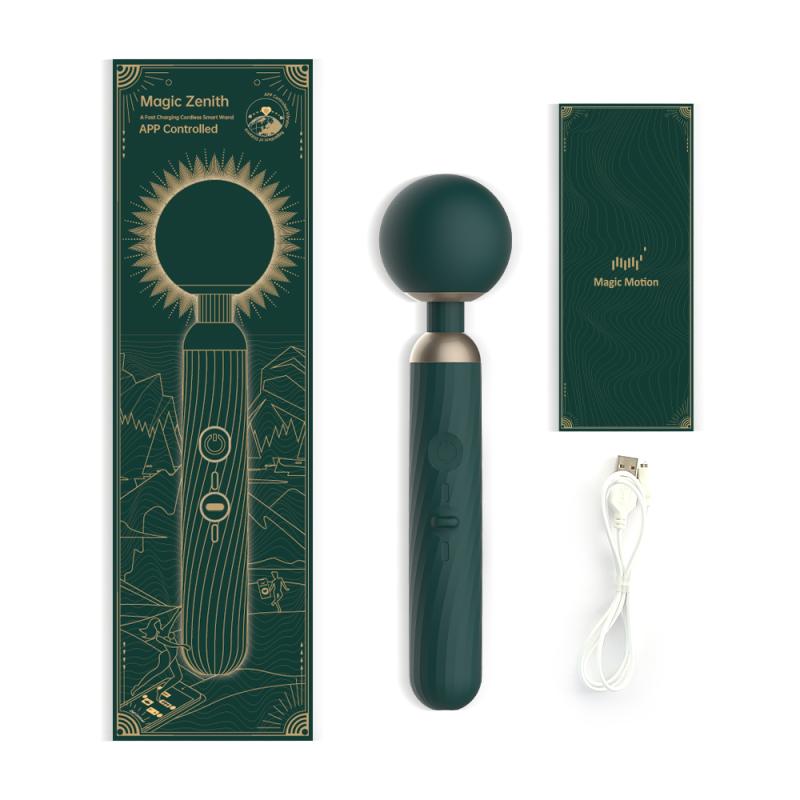 Grün Magic Motion »Zenith Smart« Wand Massager mit App