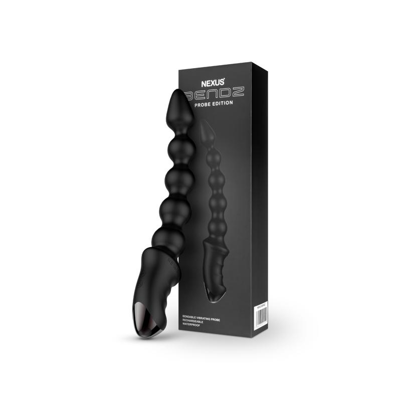 Nexus »Bendz« Analvibrator mit Perlen
