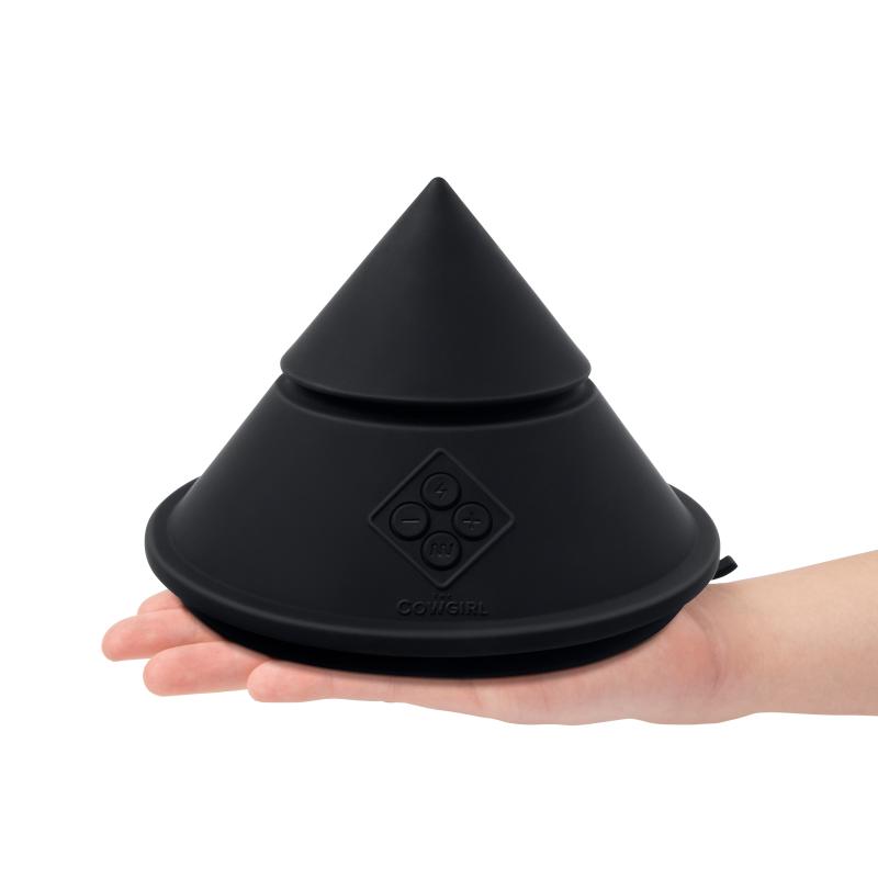 The Cowgirl - Cone Sexmaschine mit Aufsätzen