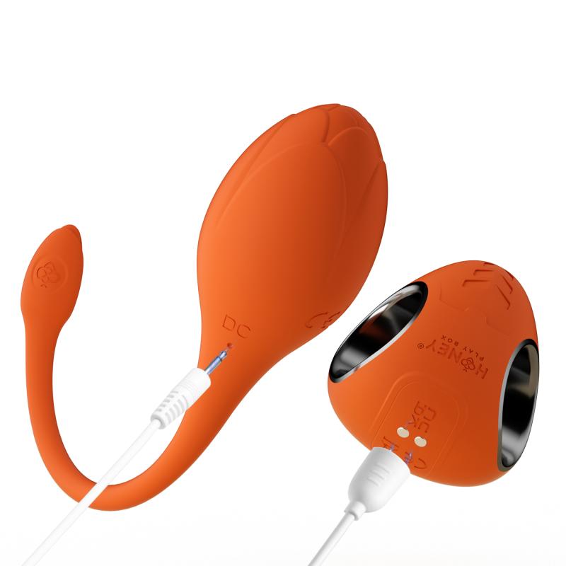 HoneyPlayBox - LILI App-gesteuerter Eier-Vibrator Orange