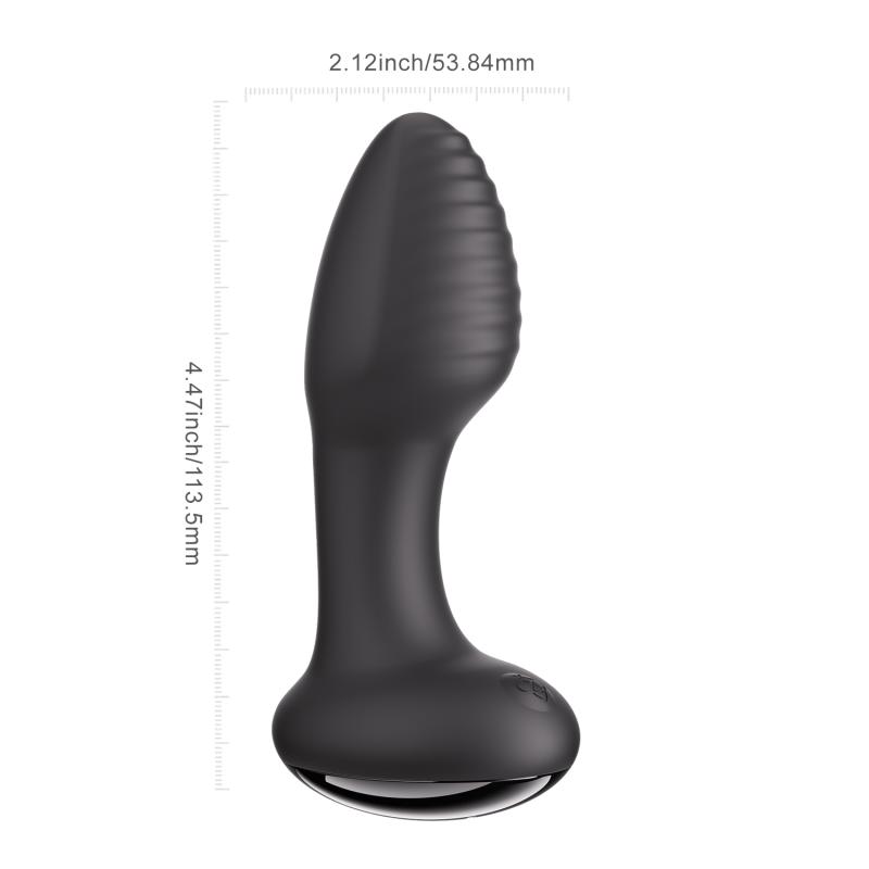 HoneyPlayBox - Frenzy-Drucksensor App-gesteuerter Rotierender Butt Plug