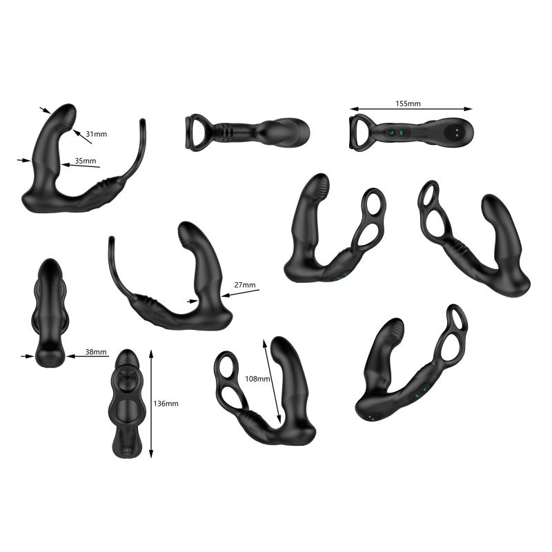 Nexus »Simul8 Wave Edition« Prostata-Vibrator mit Penisring