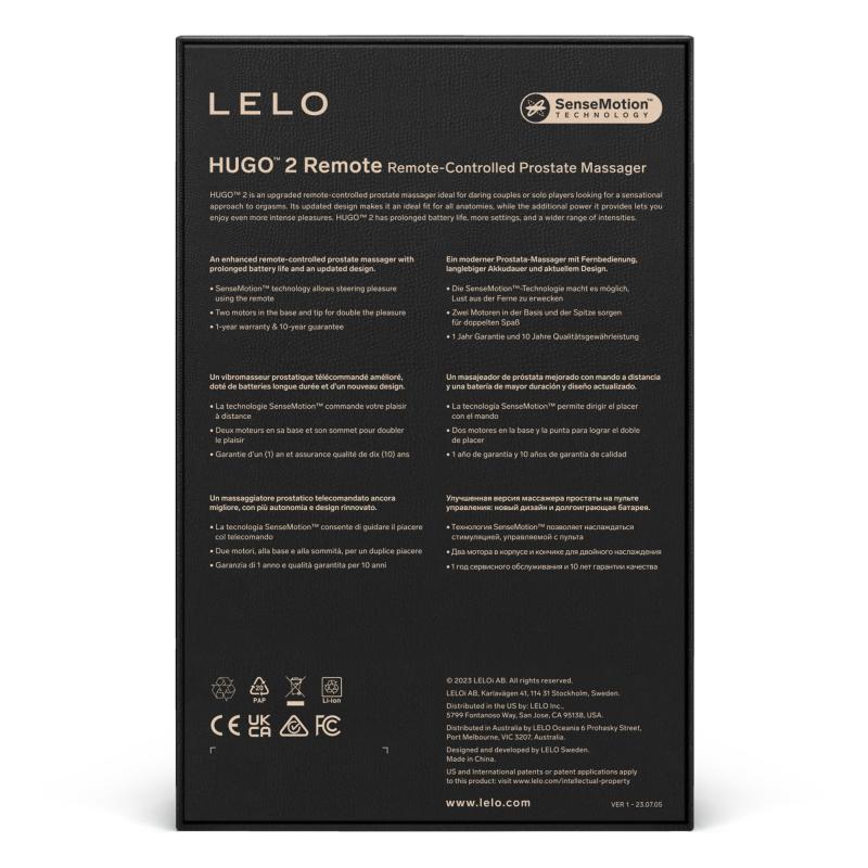 LELO »Hugo 2« Prostata-Vibrator