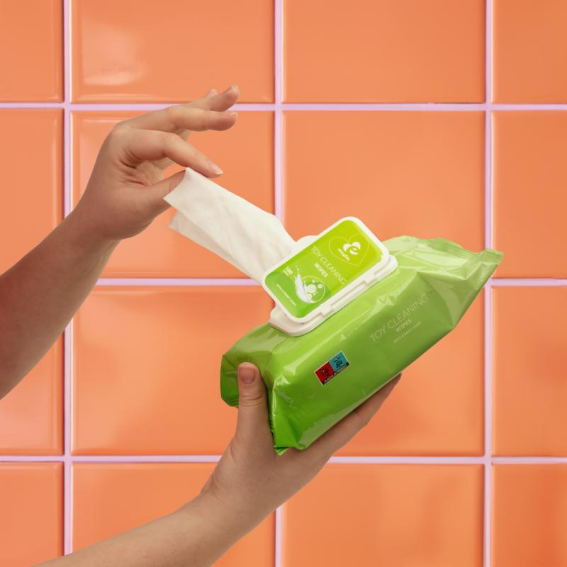 EasyGlide Toy Reinigungstücher - 100 Tücher