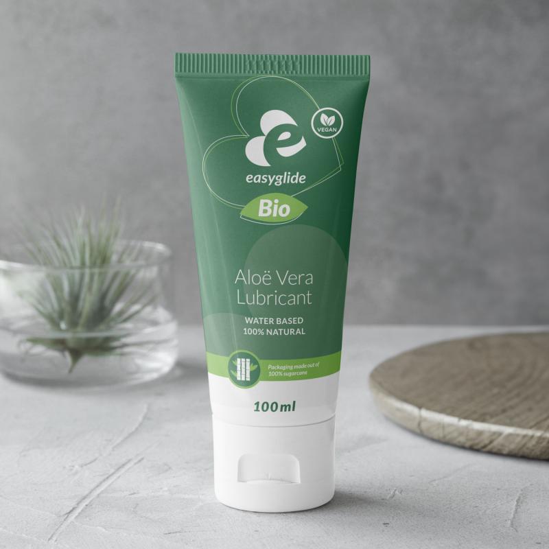 EasyGlide - Bio & Natur Wasserbasiertes Gleitmittel Aloë vera - 100 ml