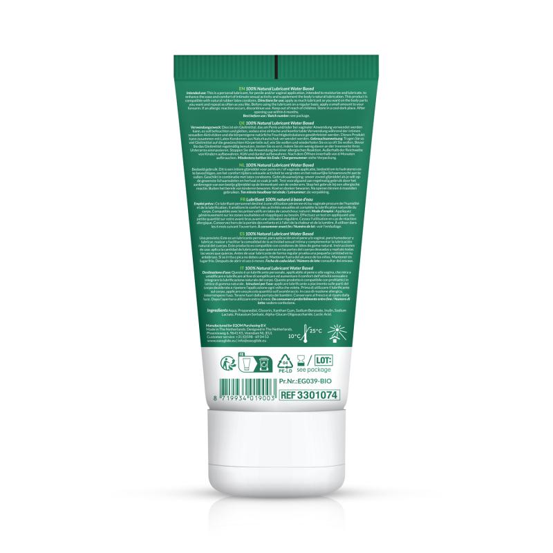 EasyGlide - Bio & Natural Wasserbasiertes Gleitmittel Duftfrei - 100 ml