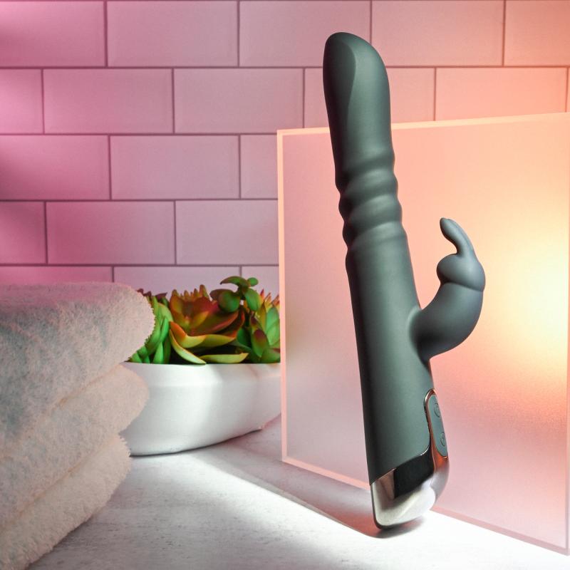 Evolved »Rapid Rabbit« Rabbit-Vibrator mit Stoßfunktion