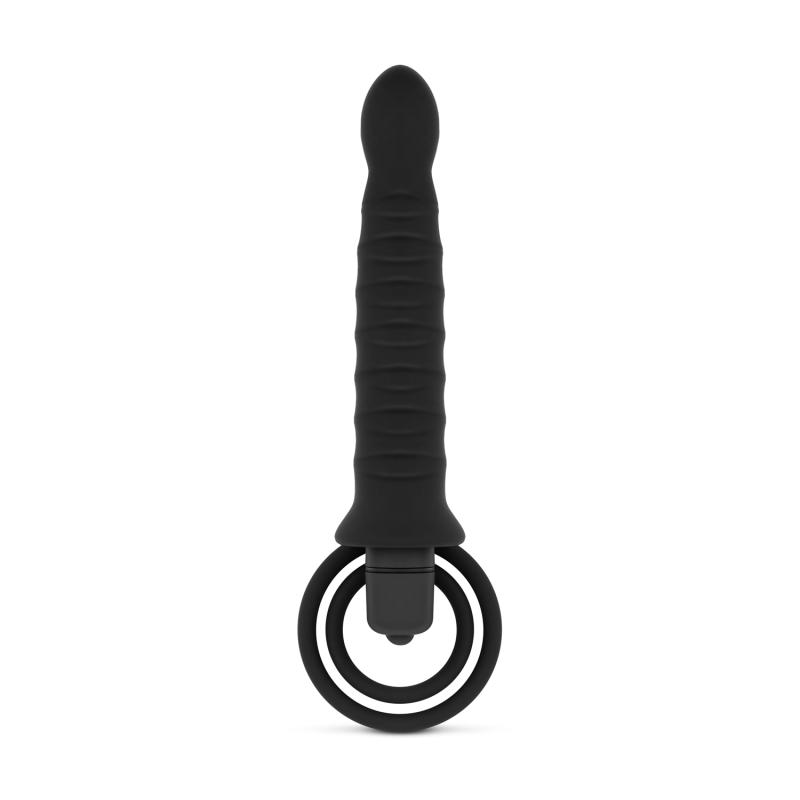 Men Only – Vibrierender Dildo mit Penisring