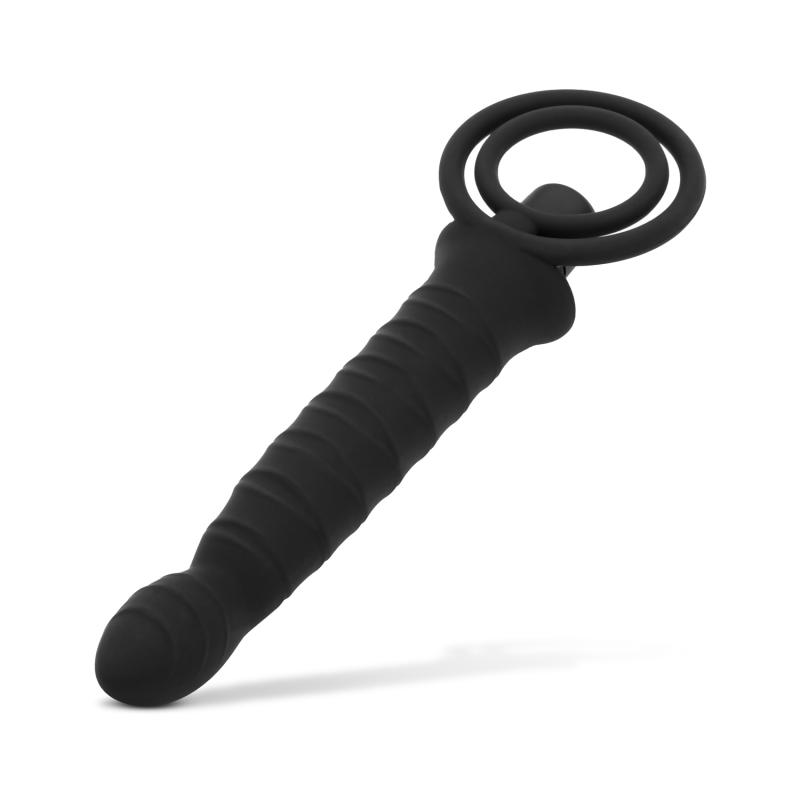 Men Only – Vibrierender Dildo mit Penisring