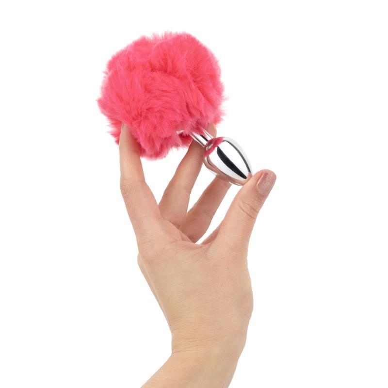 Fox Tail Aluminum Plug - Rosa