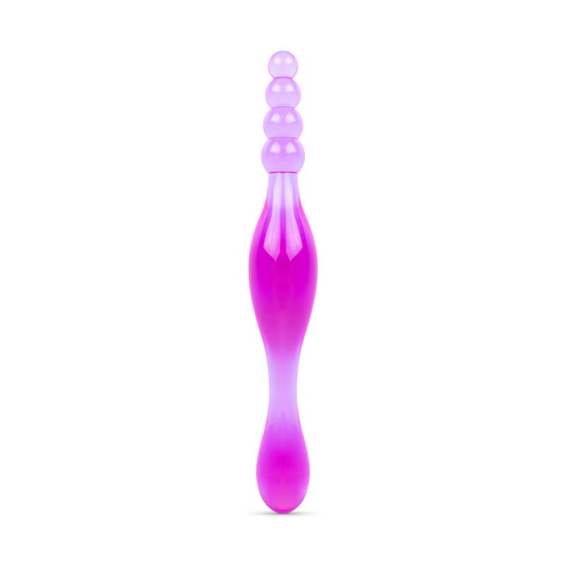 Galaxy Analkugeln und Plug - Lila
