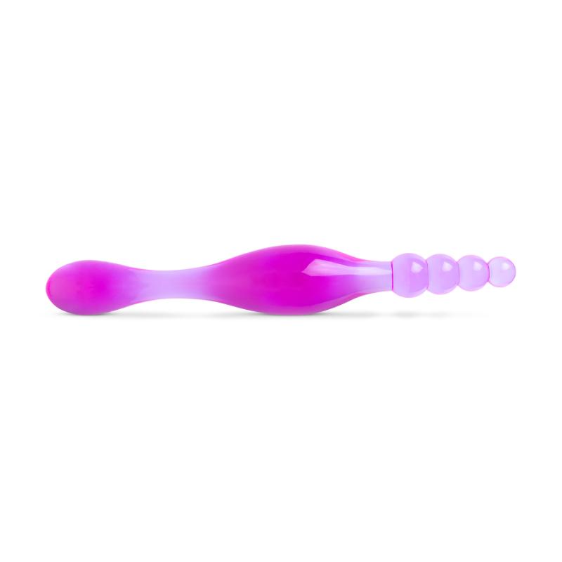 Galaxy Analkugeln und Plug - Lila