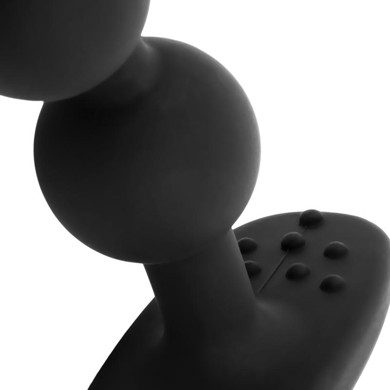 Anal Plug und Kugeln - Schwarz