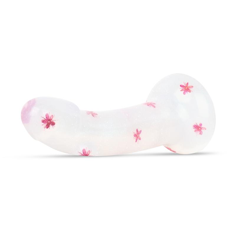 Dildo Collection - Flower Power - Kleiner Dildo mit rosa Blumen