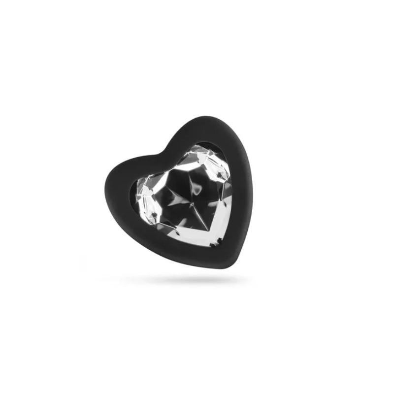 Analkplug Diamant - Schwarz