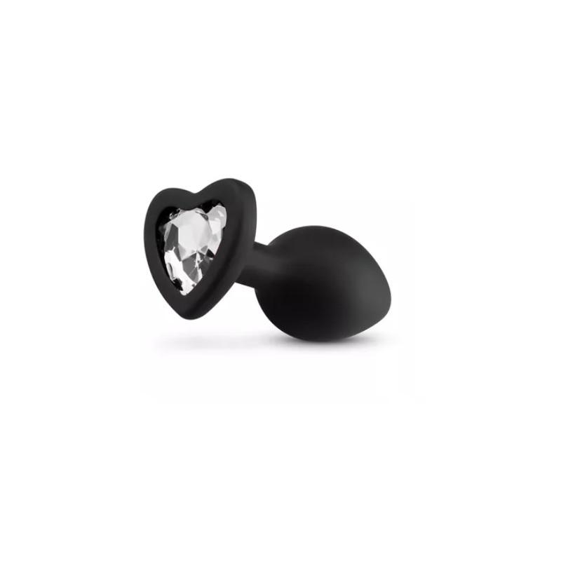 Analkplug Diamant - Schwarz