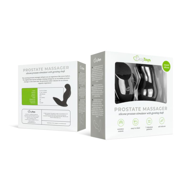 Vibrierender Prostata Vibrator Mit Kabelloser Fernbedienung