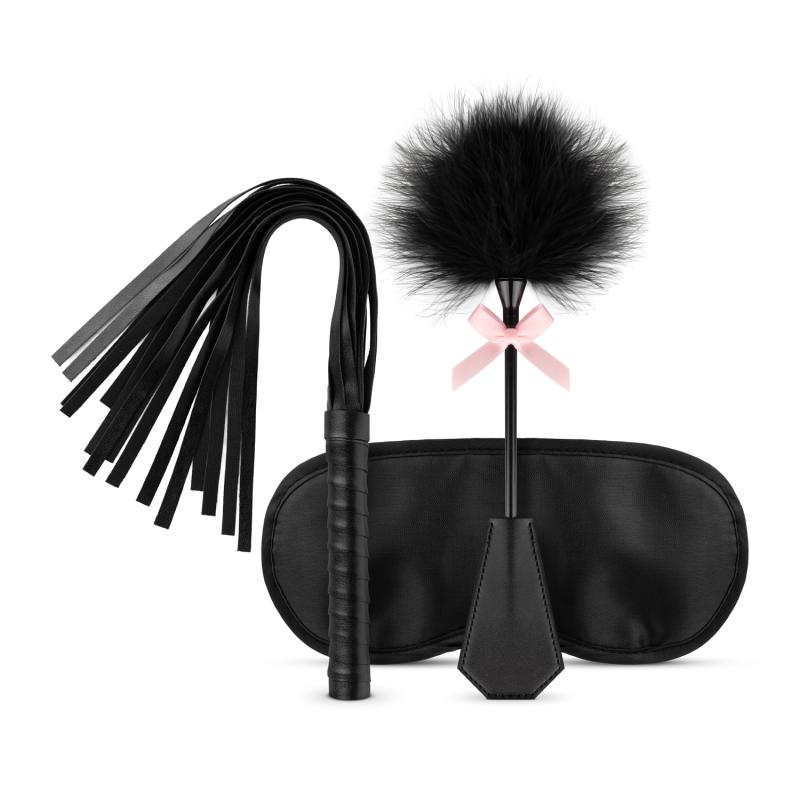 Bondage-Set 3-teilig - Schwarz