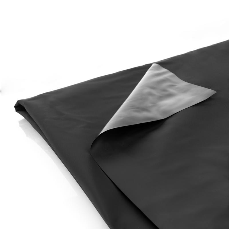 Vinyl-Bettlaken 180 x 220 cm - Schwarz